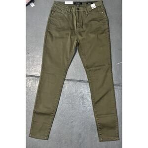 NWOT Judy Blue Los Angeles Skinny Fit Women’s Olive Green Pants Size 13/31